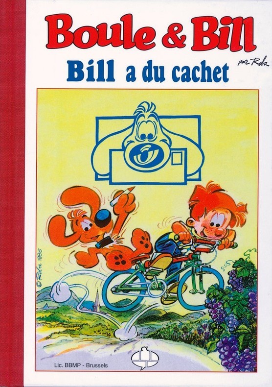 RARE TIRAGE DE TÊTE BD EO N° & SIGNÉ JEAN ROBA + TIMBRES : BILL A DU CACHET