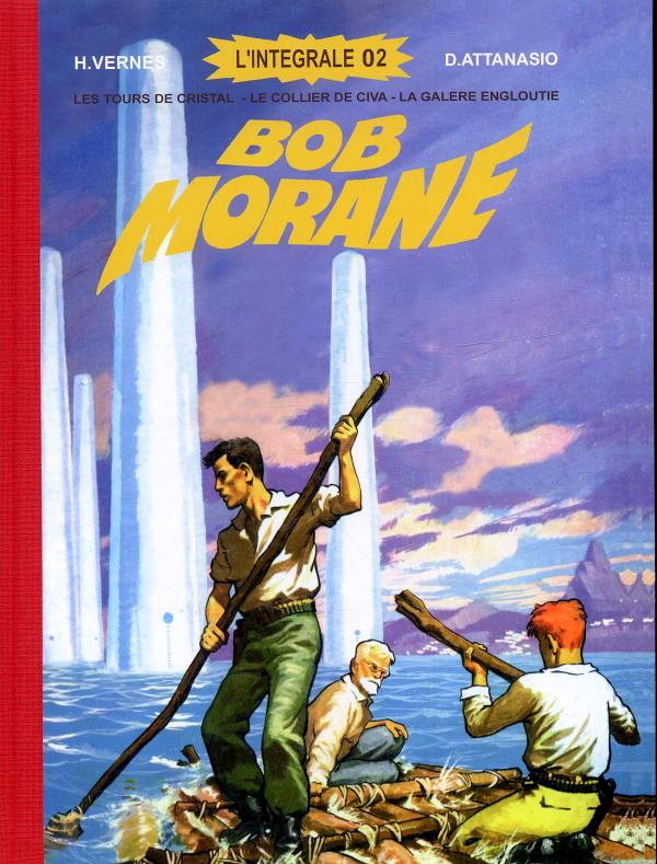 EO BD N° TIRAGE DE TÊTE BOB MORANE  INTÉGRALE 2 HENRI VERNES & DINO ATTANASIO 