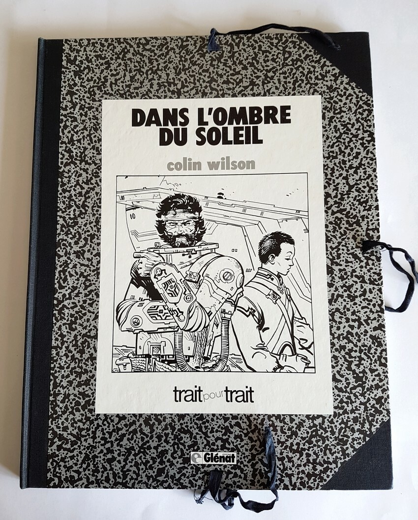 RARE EO TIRAGE DE TÊTE N° + SÉRIGRAPHIE SIGNÉE + COLIN WILSON : MANTELL