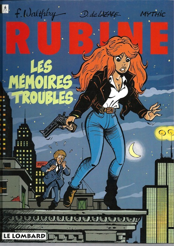 EO RUBINE N° 1 + WALTHÉRY + SUPERBE DESSIN ORIGINAL SEXY : LES MÉMOIRES TROUBLES
