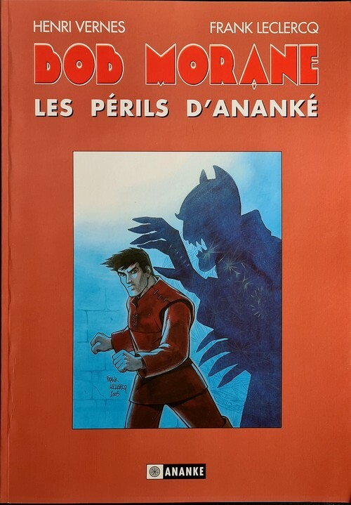 EO BD LUXE N° HC HENRI VERNES + FRANK LECLERCQ + DESSIN ORIGINAL PÉRILS D'ANANKÉ