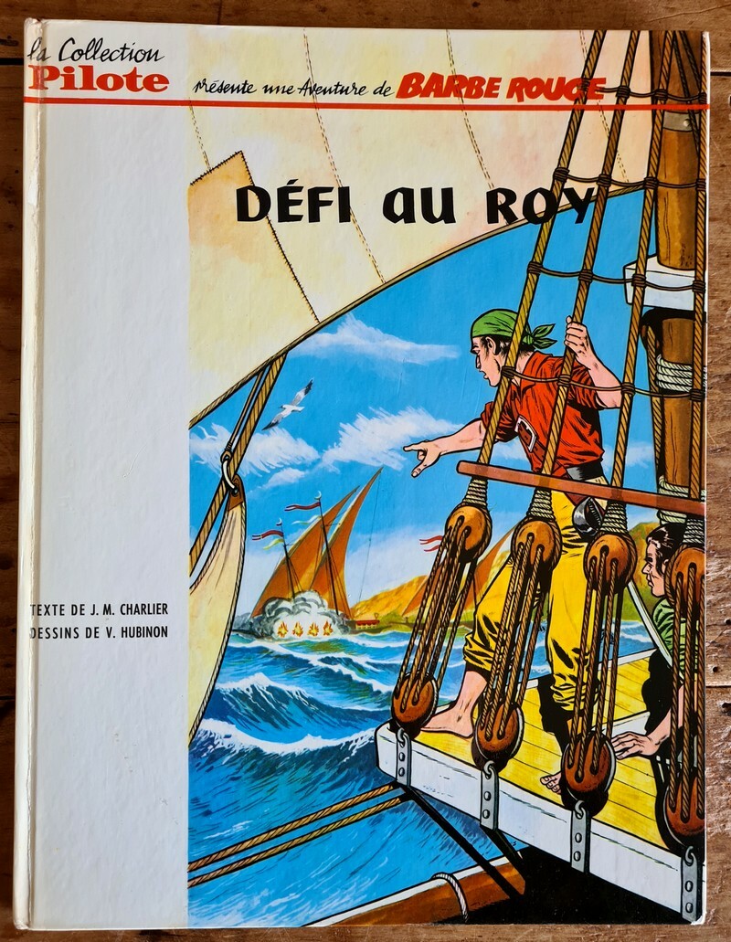 RARISSIME EO 1964 COLLECTION PILOTE HUBINON + CHARLIER BARBE ROUGE  DÉFI AU ROY 