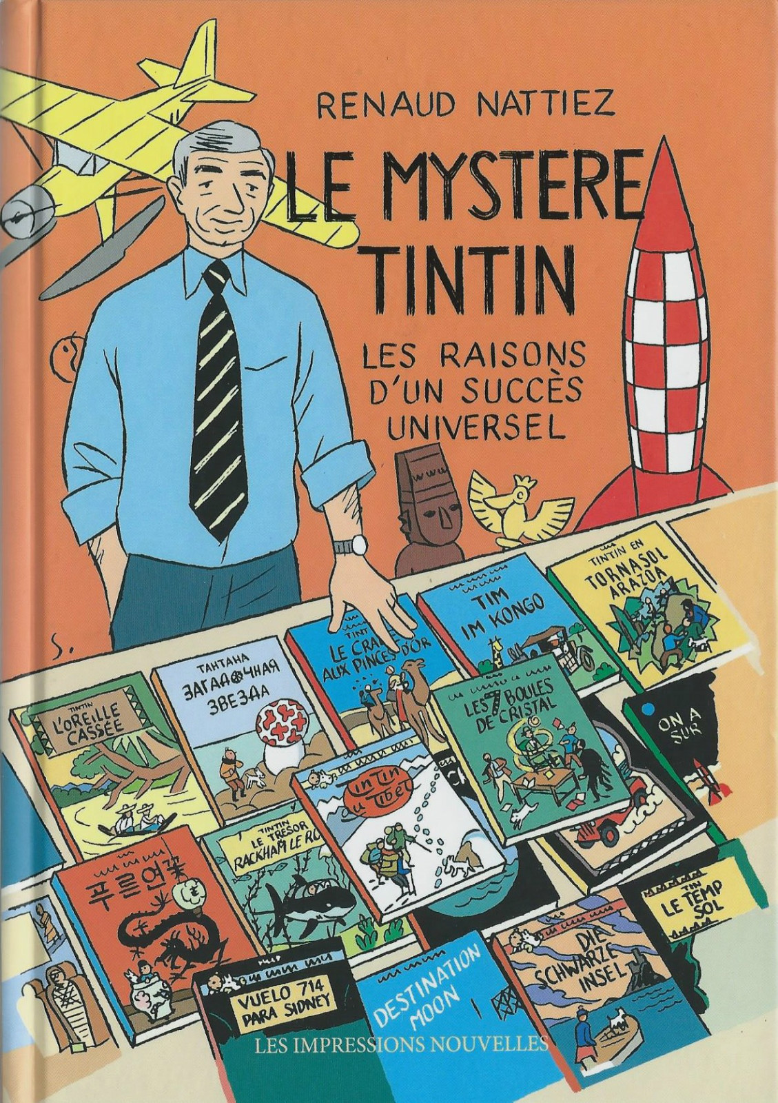 EO LUXE N° SIGNÉE RENAUD NATTIEZ + STANISLAS + ÉTUDE HERGÉ : LE MYSTÈRE TINTIN