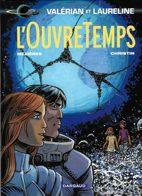 EO MÉZIÈRES + CHRISTIN + TRANLÉ + VALÉRIAN 21 L'OUVRETEMPS + TIMBRE + DÉDICACES