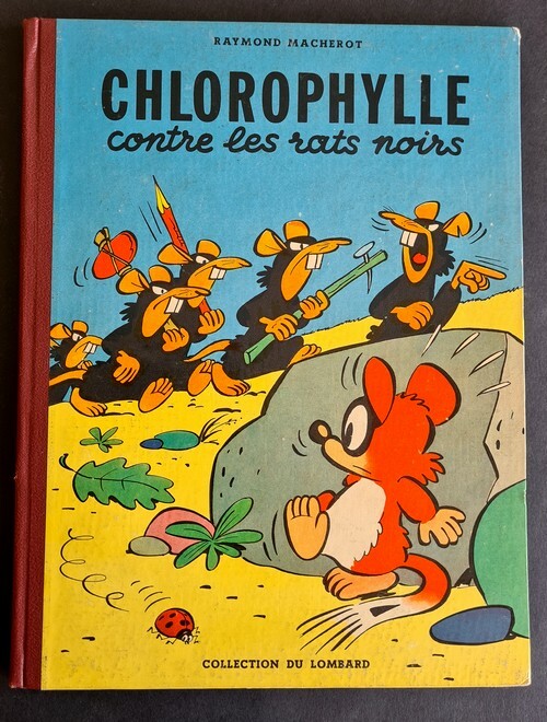 RARE EO 1956 ÉTAT MAGNIFIQUE RAYMOND MACHEROT CHLOROPYLLE CONTRE LES RATS NOIRS