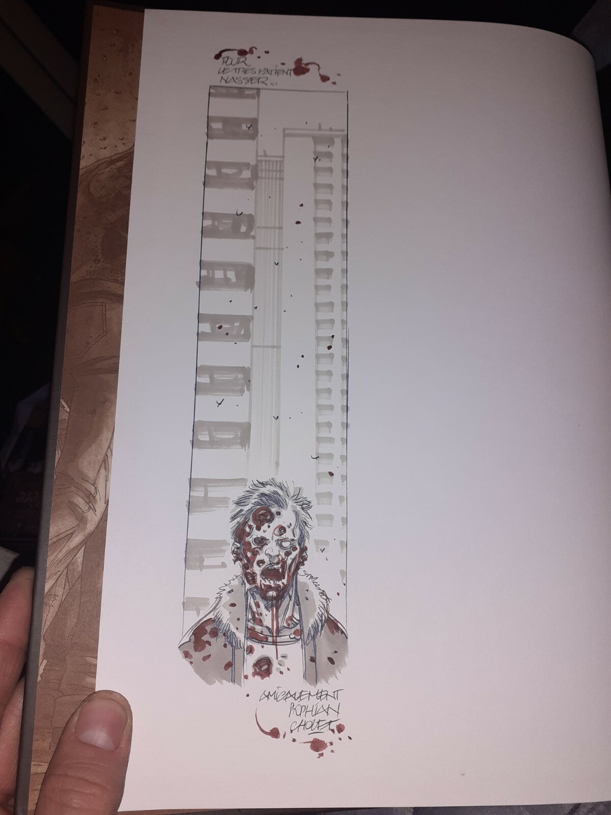 Super Dedicace Cholet Dans Zombies Tome 1 En Eo 