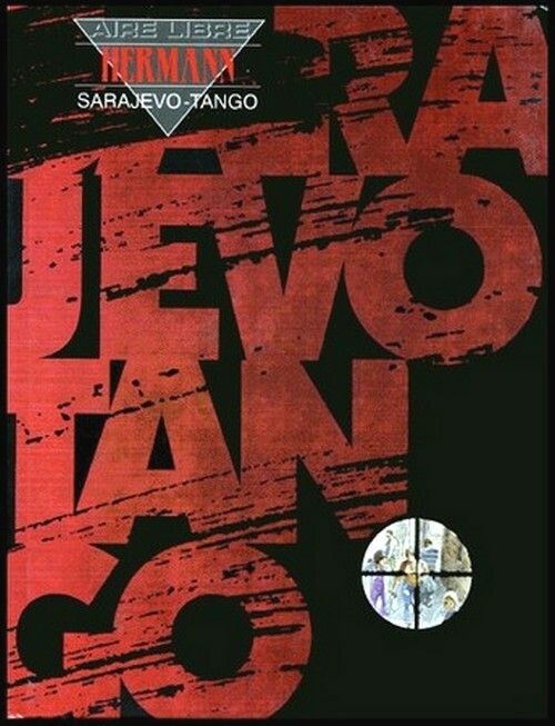 EO HERMANN + SUPERBE DESSIN ORIGINAL SIGNÉ : SARAJEVO-TANGO