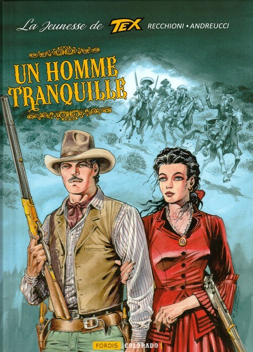 EO RECCHIONI + ANDREUCCI + DESSIN ORIGINAL + TEX WILLER : UN HOMME TRANQUILLE