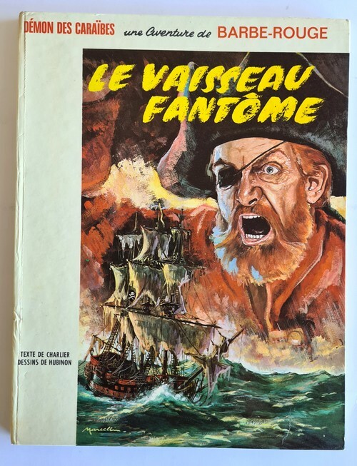 EO 1966 RARE  VICTOR HUBINON + J.M CHARLIER + BARBE ROUGE : LE VAISSEAU FANTÔME