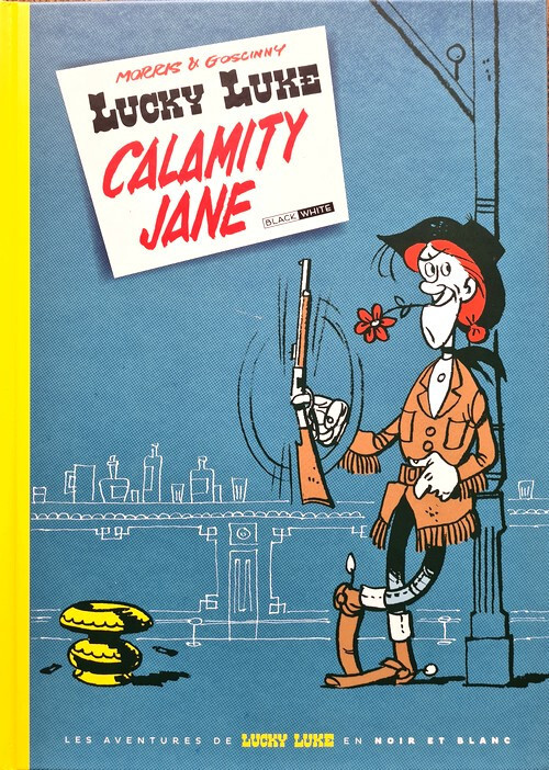 EO NOIR & BLANC TT N° 4 TIMBRES + TIRÉ À PART + POSTER + MORRIS : CALAMITY JANE