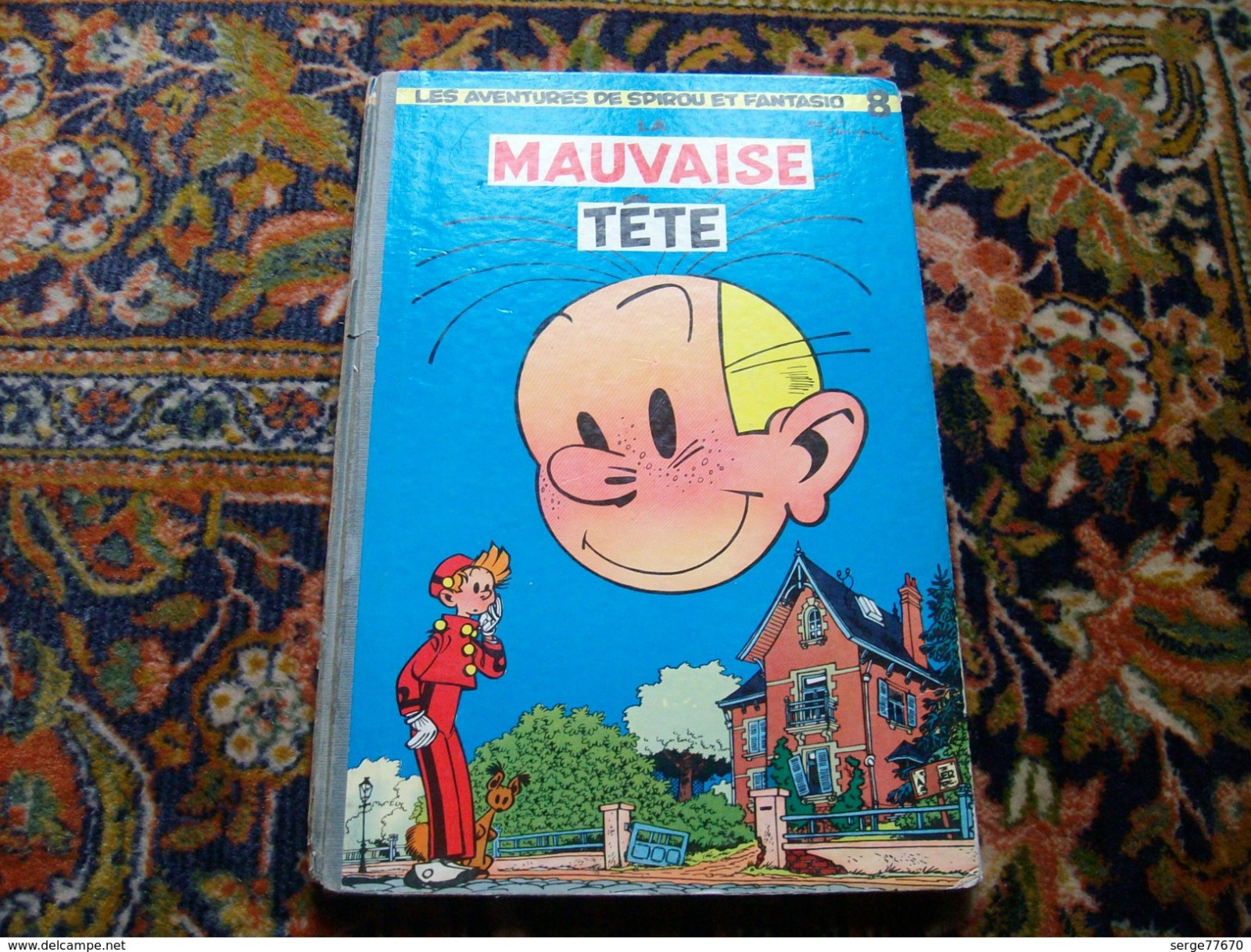 Spirou et Fantasio Franquin La mauvaise tête 1956 édition originale belge eo 
