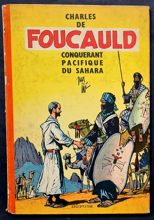 RARE EO FRANÇAISE DUPUIS 1959  JOSEPH GILLAIN DIT " JIJÉ " : CHARLES DE FOUCAULD