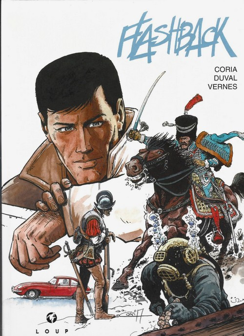 RARE EO BD TIRAGE LIMITÉ DÉDICACÉ HENRI VERNES + FÉLICISIMO CORIA : FLASHBACK 1