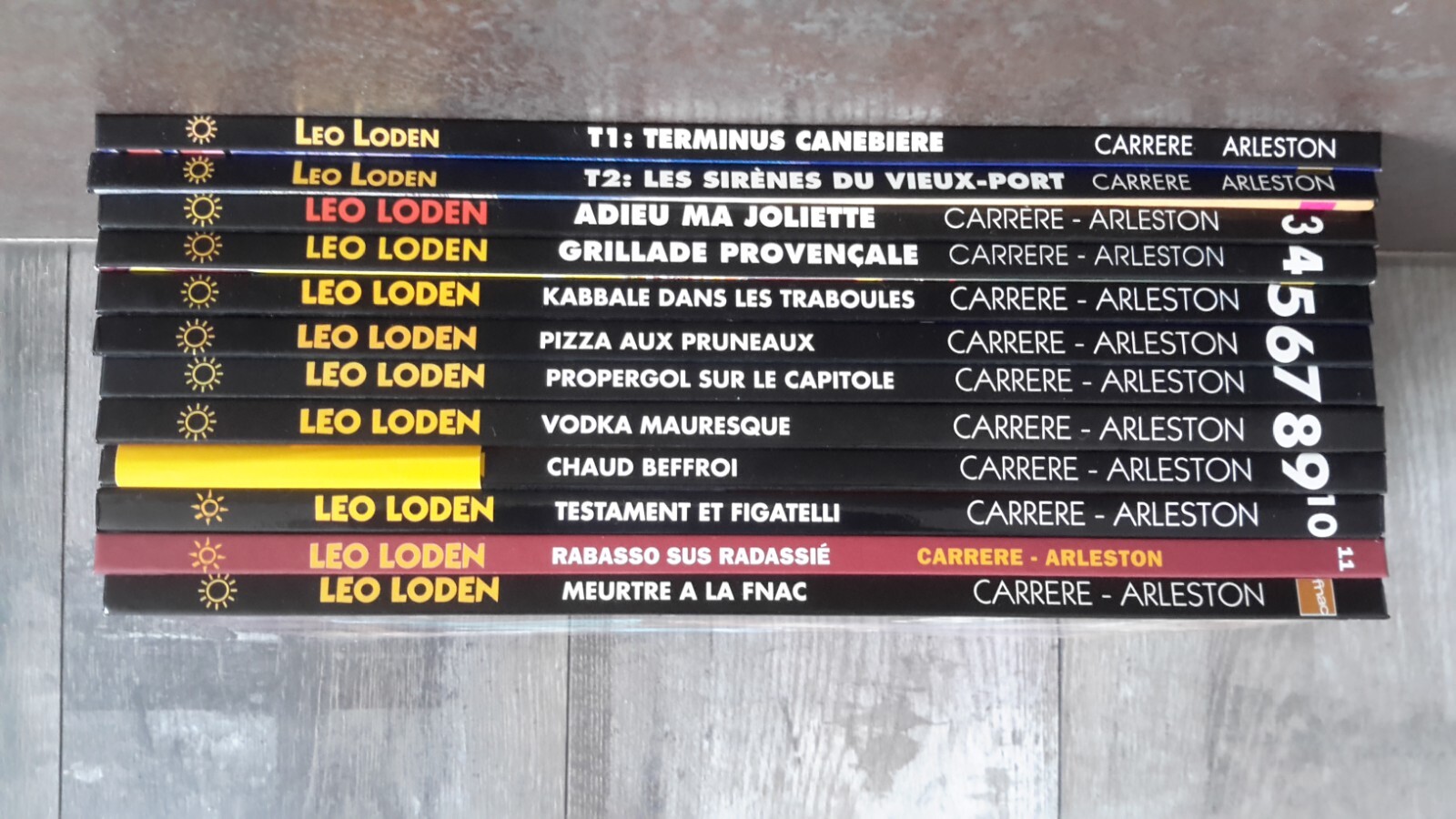 LEO LODEN CARRERE 1 A 11 + HS EO PARFAIT ETAT