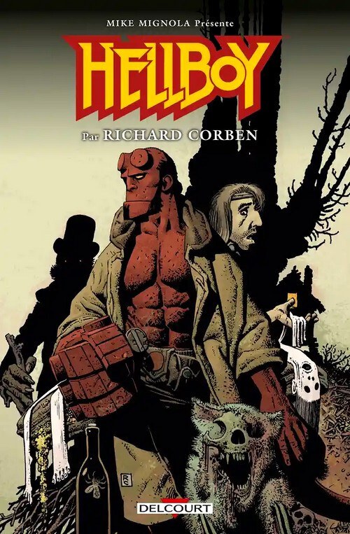 RARE EO DELCOURT 2019 MIKE MIGNOLA + RICHARD CORBEN INTÉGRALE HELLBOY