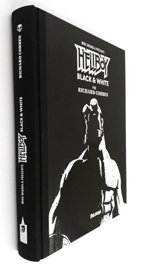 RARE EO DELIRIUM MIKE MIGNOLA + RICHARD CORBEN INTÉGRALE HELLBOY NOIR & BLANC