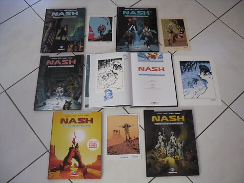 DAMOUR NASH INTEGRALE 6T EO +EX LIBRIS + TL KCB NEUFS