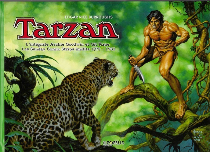 RARE EO TIRAGE LIMITÉ N° + EX LIBRIS ARCHIE GOODWINN + GIL KANE INTÉGRALE TARZAN