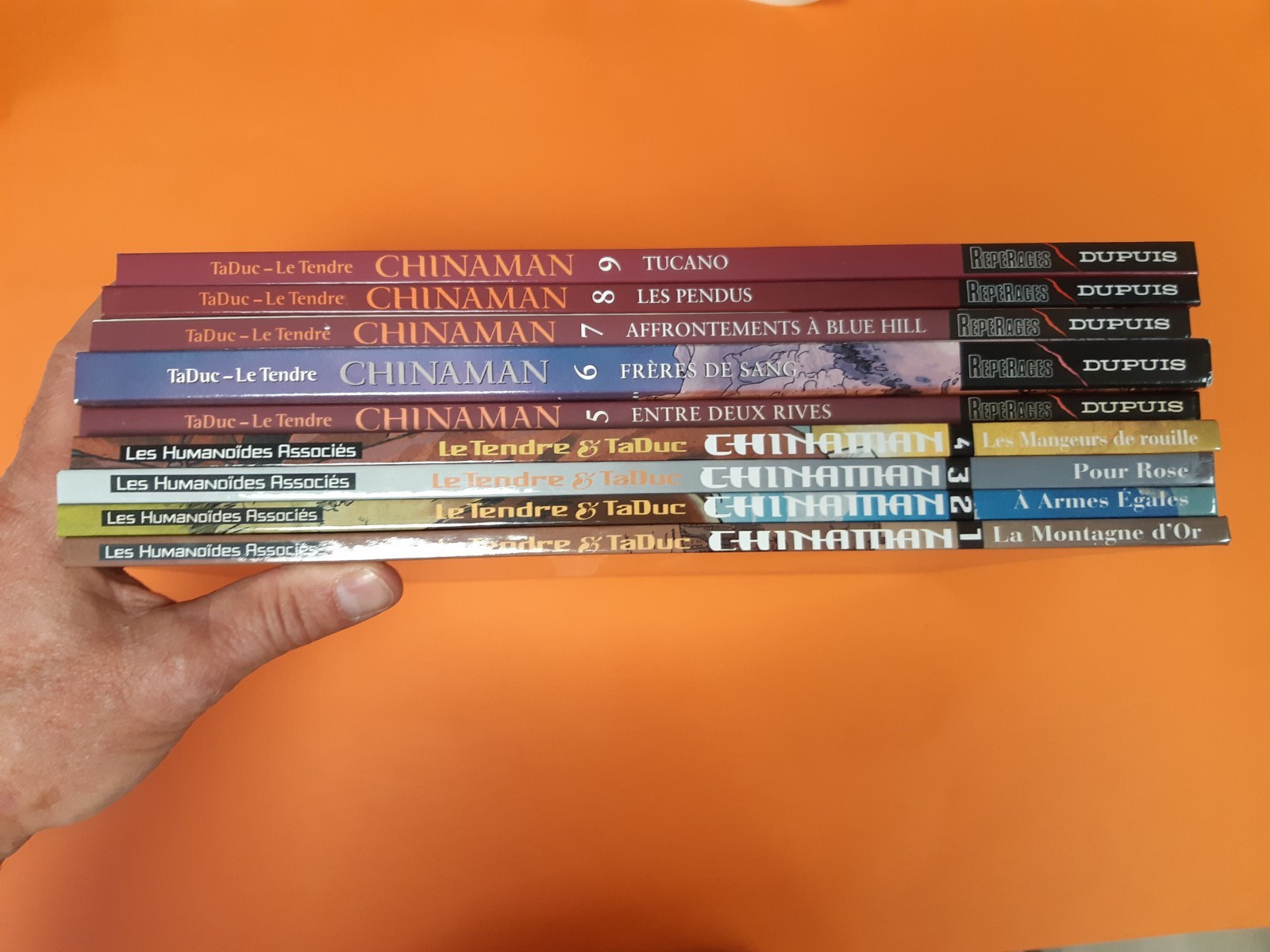 TADUC CHINAMAN TOMES 1 à 9 ( série complète ) EO COMME NEUF