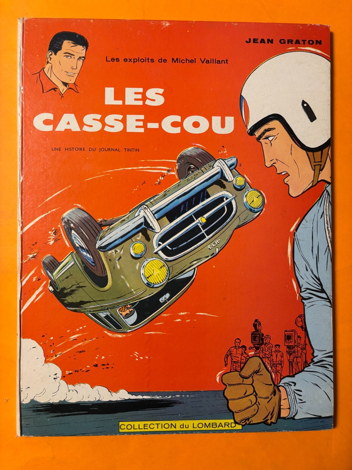GRATON MICHEL VAILLANT LES CASSE-COU EO 1964 AVEC POINT TINTIN TBE