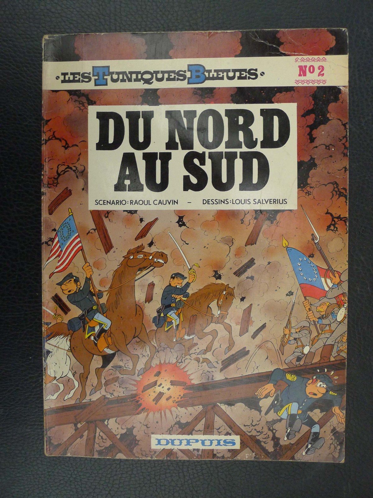 LAMBIL Les Tuniques Bleues eo 2 Du Nord au sud RARE !