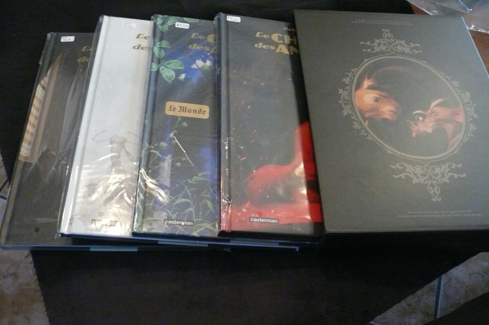 COFFRET PLEIN des 4 tomes LE CHATEAU DES ANIMAUX TOUS EO Etat Parfait