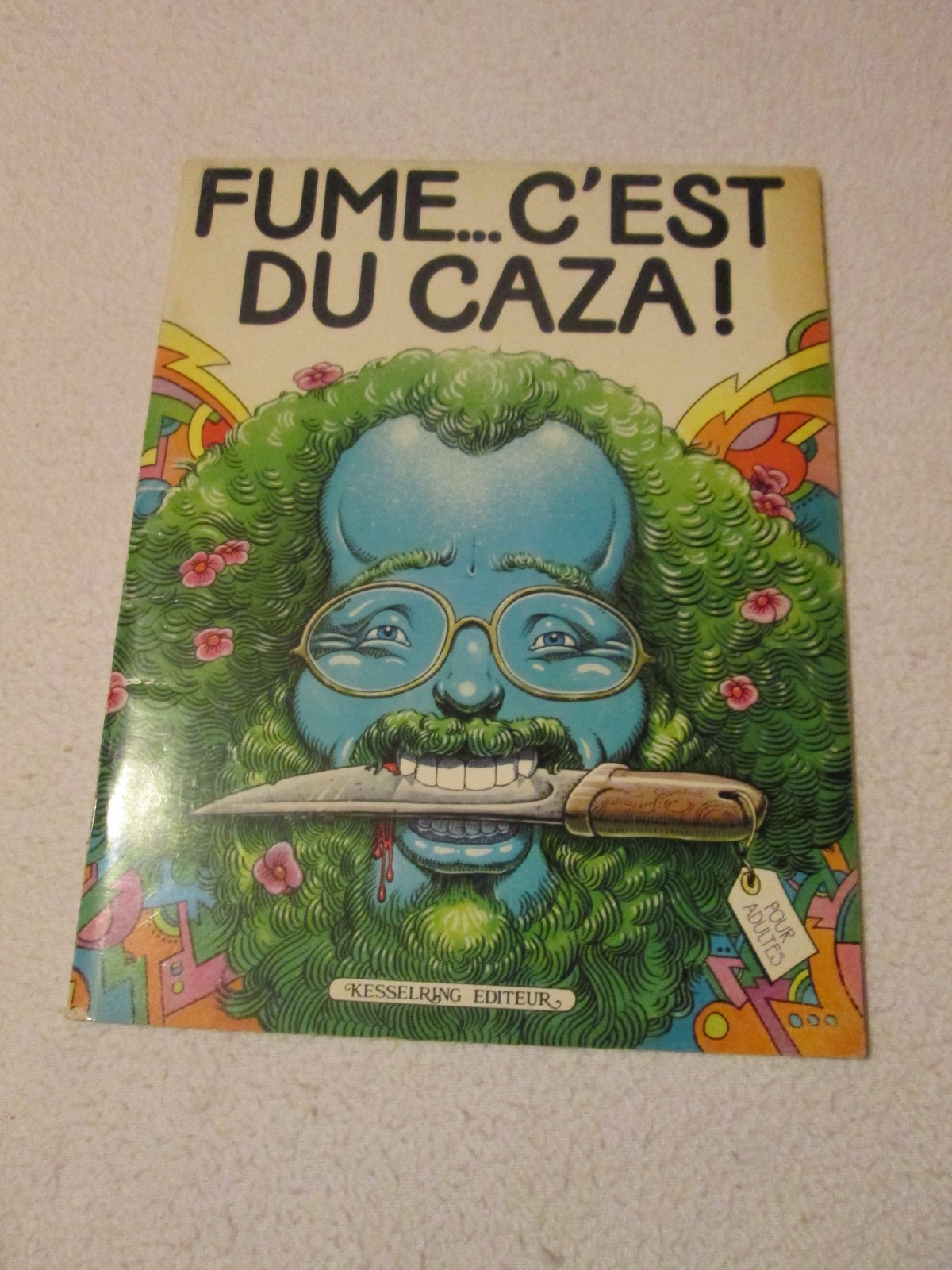 ⚡RARE VINTAGE 70S EO 1976 ONE SHOT FUME C EST DU CAZA KESSELRING ARTBOOK FANZINE