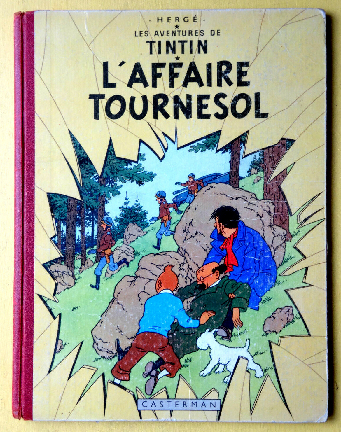 BD TINTIN affaire tournesol B19 1956 § EO FRANCAISE § BETAT COTE 600 E (AD2GC23