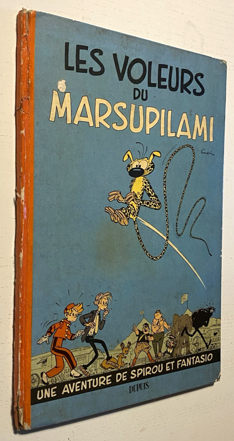 RARE : SPIROU :  Les Voleurs du Marsupilani  - EO Française 1955 5a - Cote 800€