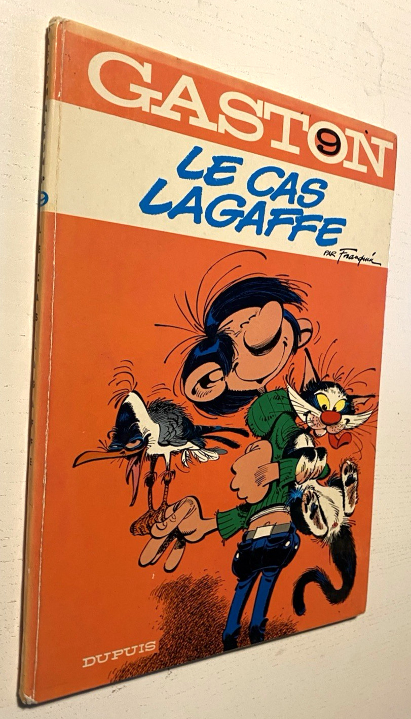 GASTON : La Cas Lagaffe - N°9 - EO 1971  - Cote 250 € - Bel Etat.