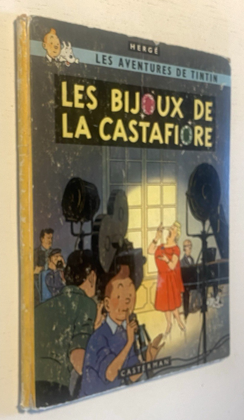 TINTIN : Les Bijoux de la Castafiore - EO Belge 1963 - B34 - Cote BDM  1000 €