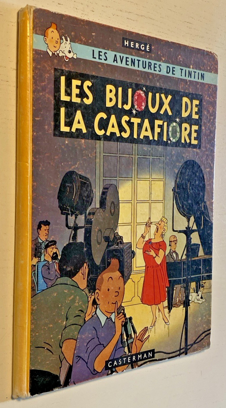 TINTIN : Les Bijoux de la Castafiore - EO Belge 1963 - B34 - Cote BDM  1000 €