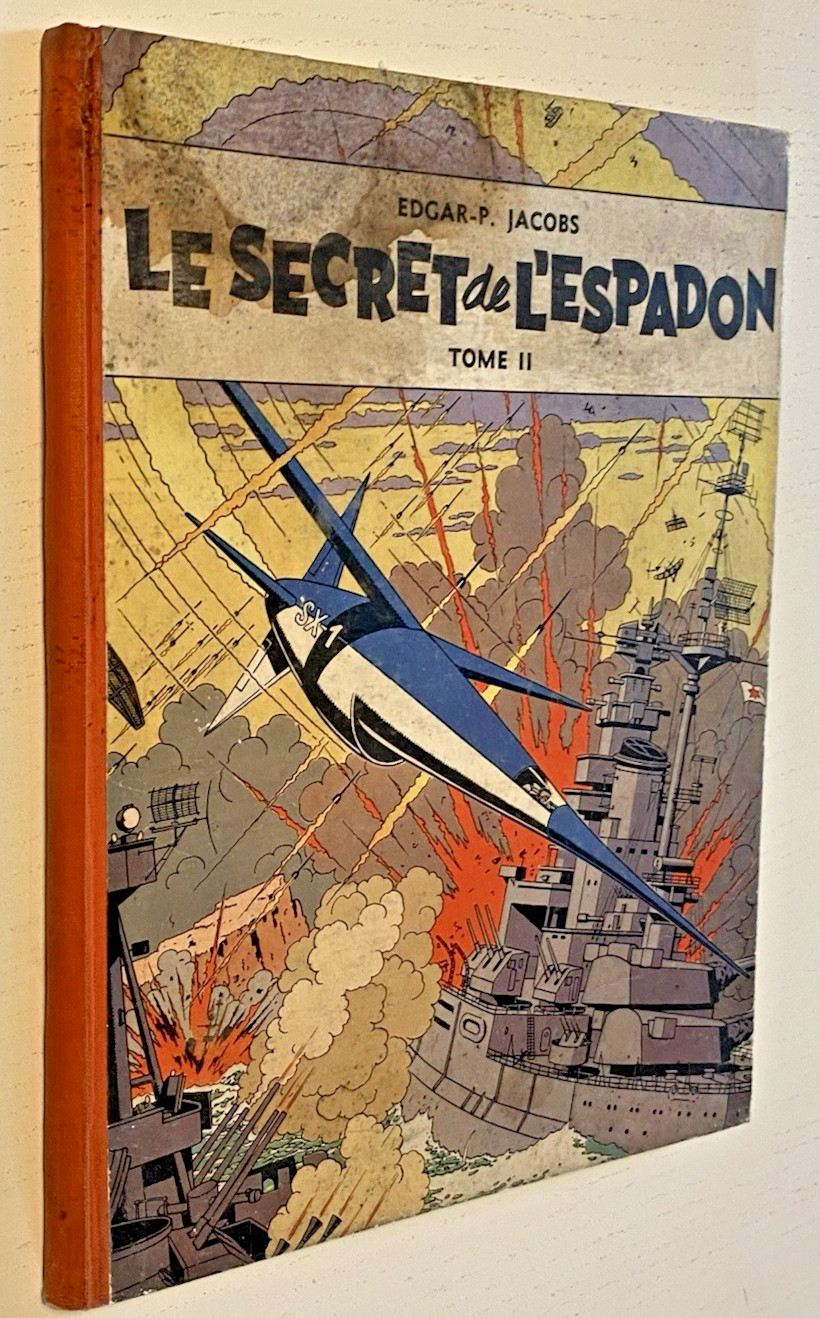 BLAKE et MORTIMER - Le Secret de l'Espadon T2 - EO N°2  P05 1953- Cote 1500 €