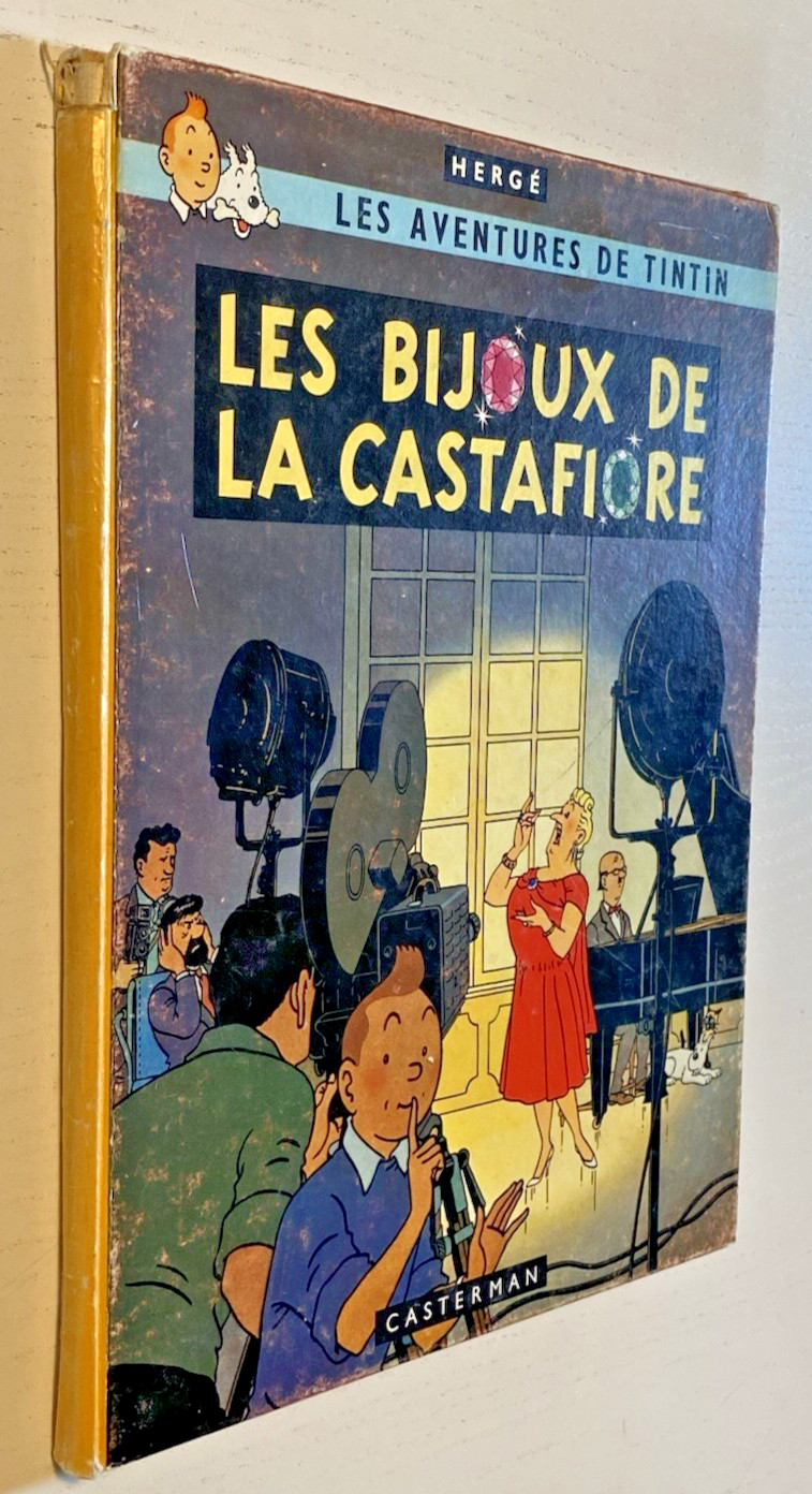 TINTIN : Les Bijoux de la Castafiore - EO Français 1963 - B34 - Cote BDM  1000 €