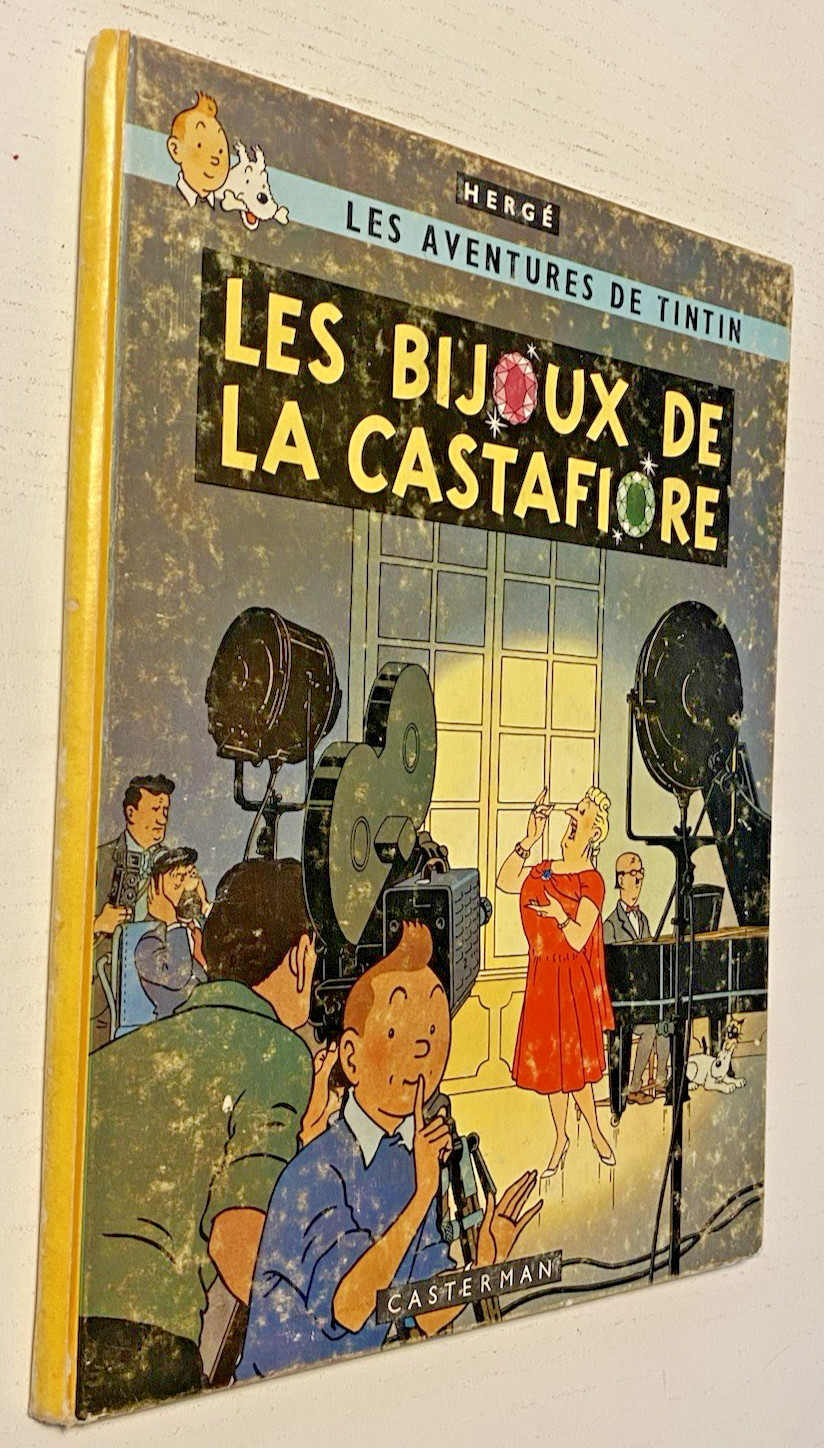 TINTIN : Les Bijoux de la Castafiore - EO Belge 1963 - B34 - Cote BDM  1000 €