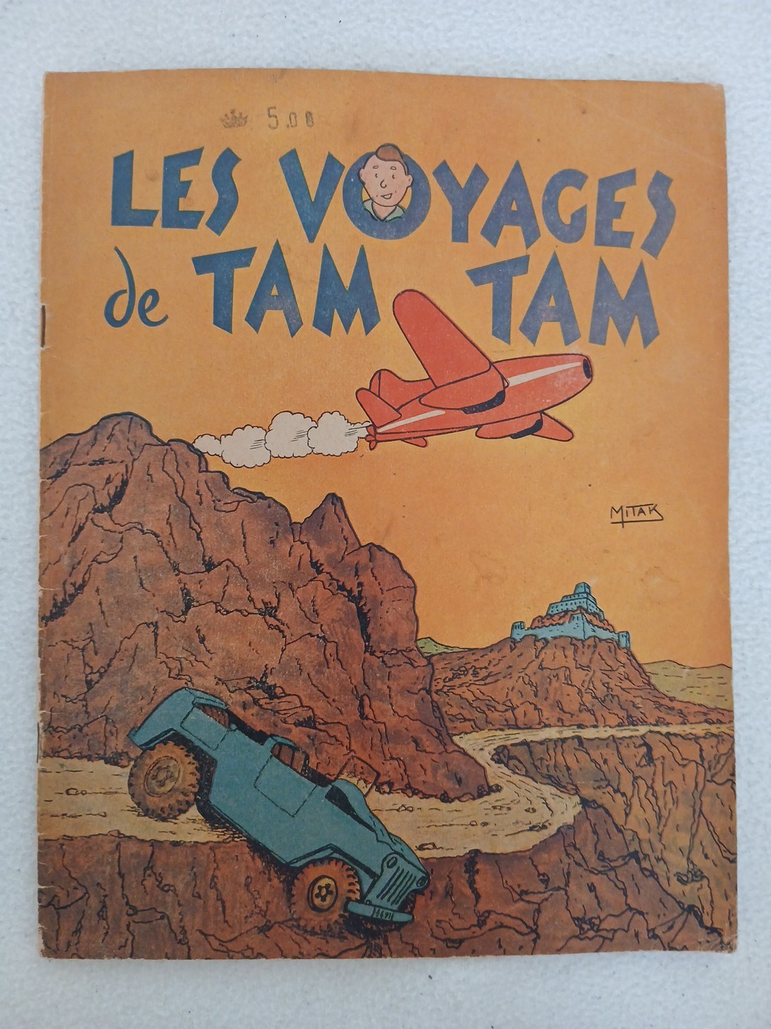 TAM TAM  / LES VOYAGES DE TAM TAM   MITACQ  EO  1944   BON ETAT  RARE