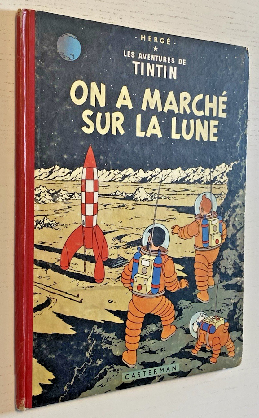 TINTIN, On a Marché sur la Lune -B11 EO Belge 1954 - Cote BDM 800 € - Bel Etat