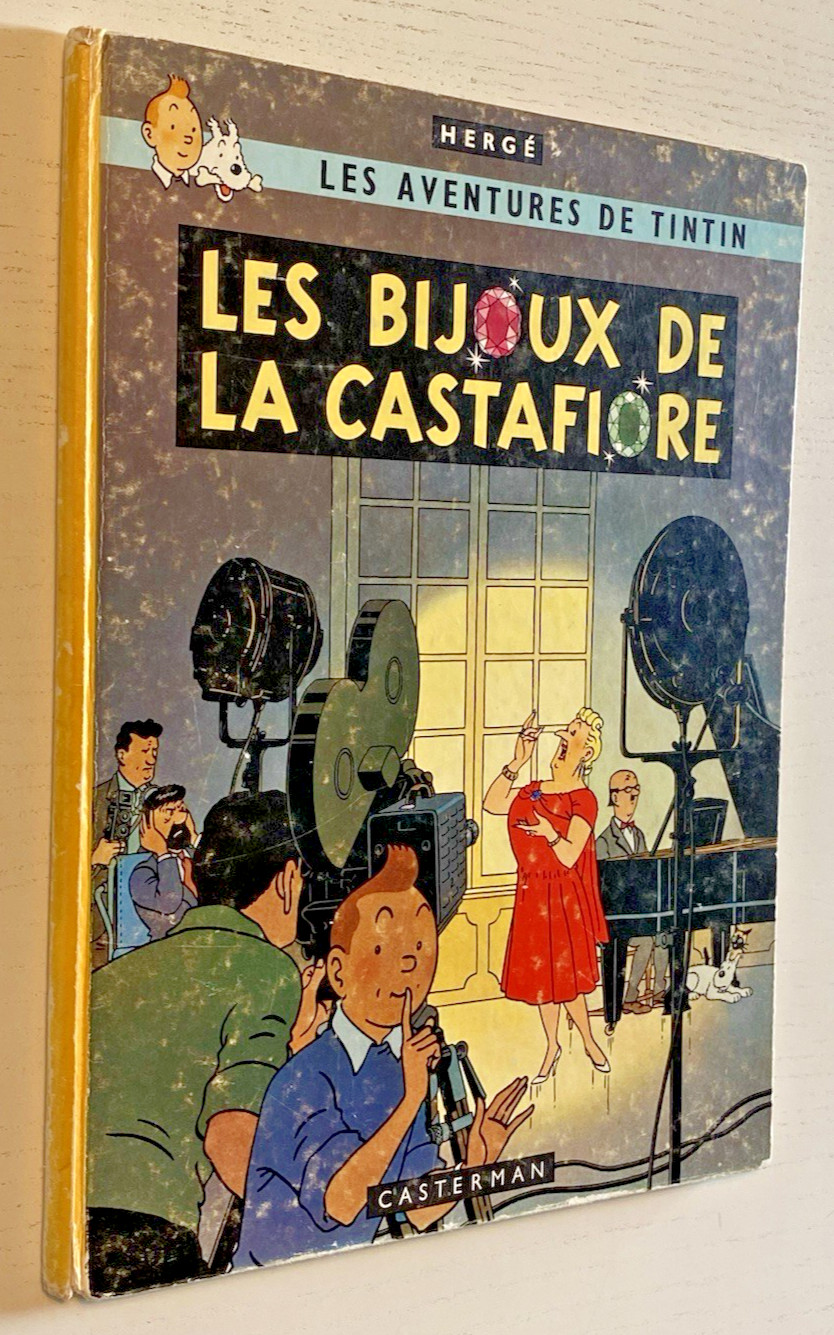 TINTIN : Les Bijoux de la Castafiore - EO Belge 1963 - B34 - Cote BDM  1000 €