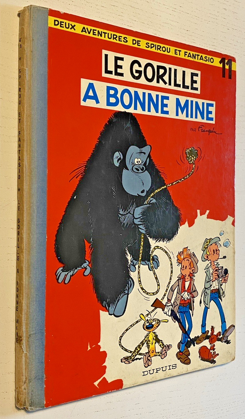 SPIROU et FANTASIO N°11 : Le Gorille a Bonne Mine - EO 1959 - Cote BDM 400€