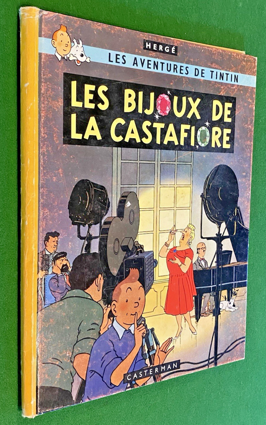 TINTIN : Les Bijoux de la Castafiore - EO Française 1963 - B34 - Cote BDM 1000 €