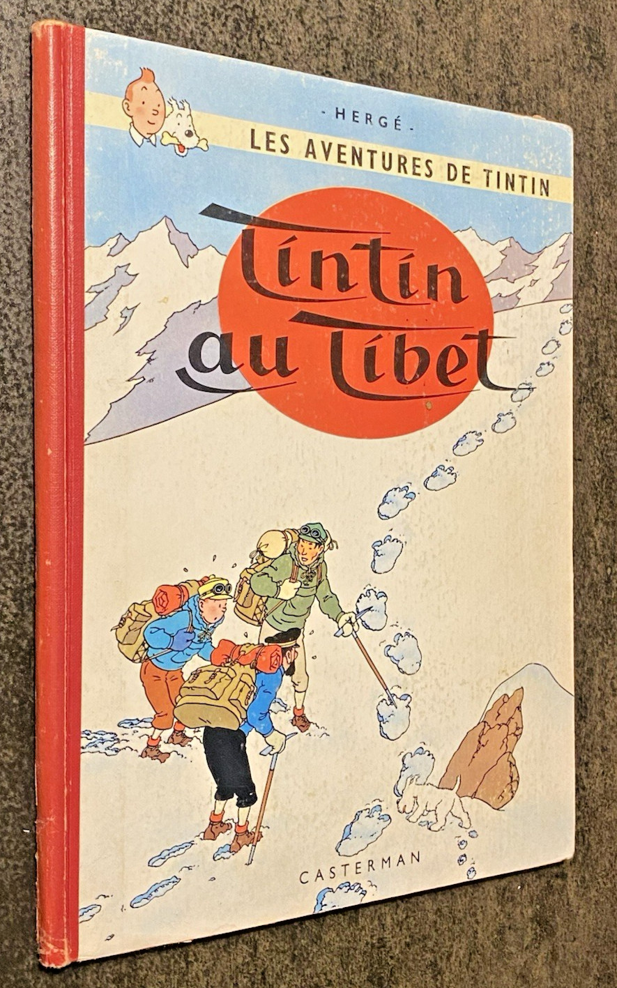 TINTIN au Tibet  - N°2 EO Fr - B29 - 1960 - Cote BDM 500 € - Bel Etat