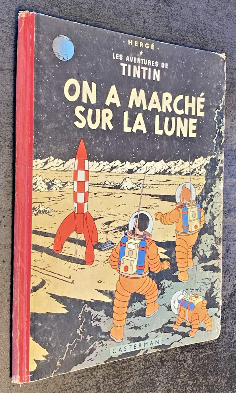 TINTIN : On A Marché sur la Lune - N°3 - B11 - EO Belge 1954 - Cote 800€ - BE