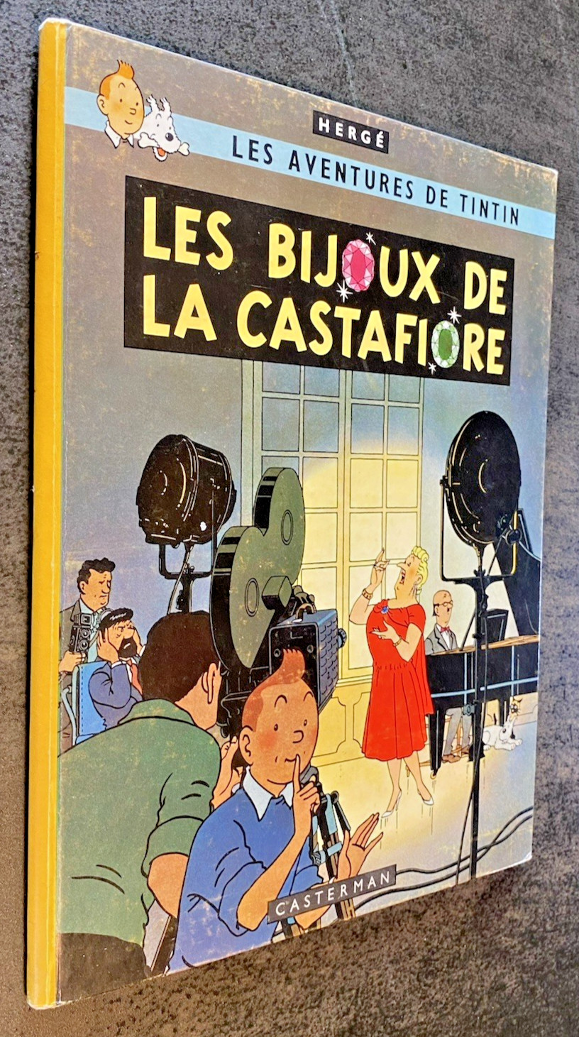 TINTIN : Les Bijoux de la Castafiore- EO Belge 1963 - B34 - Cote BDM 1000 €  TBE