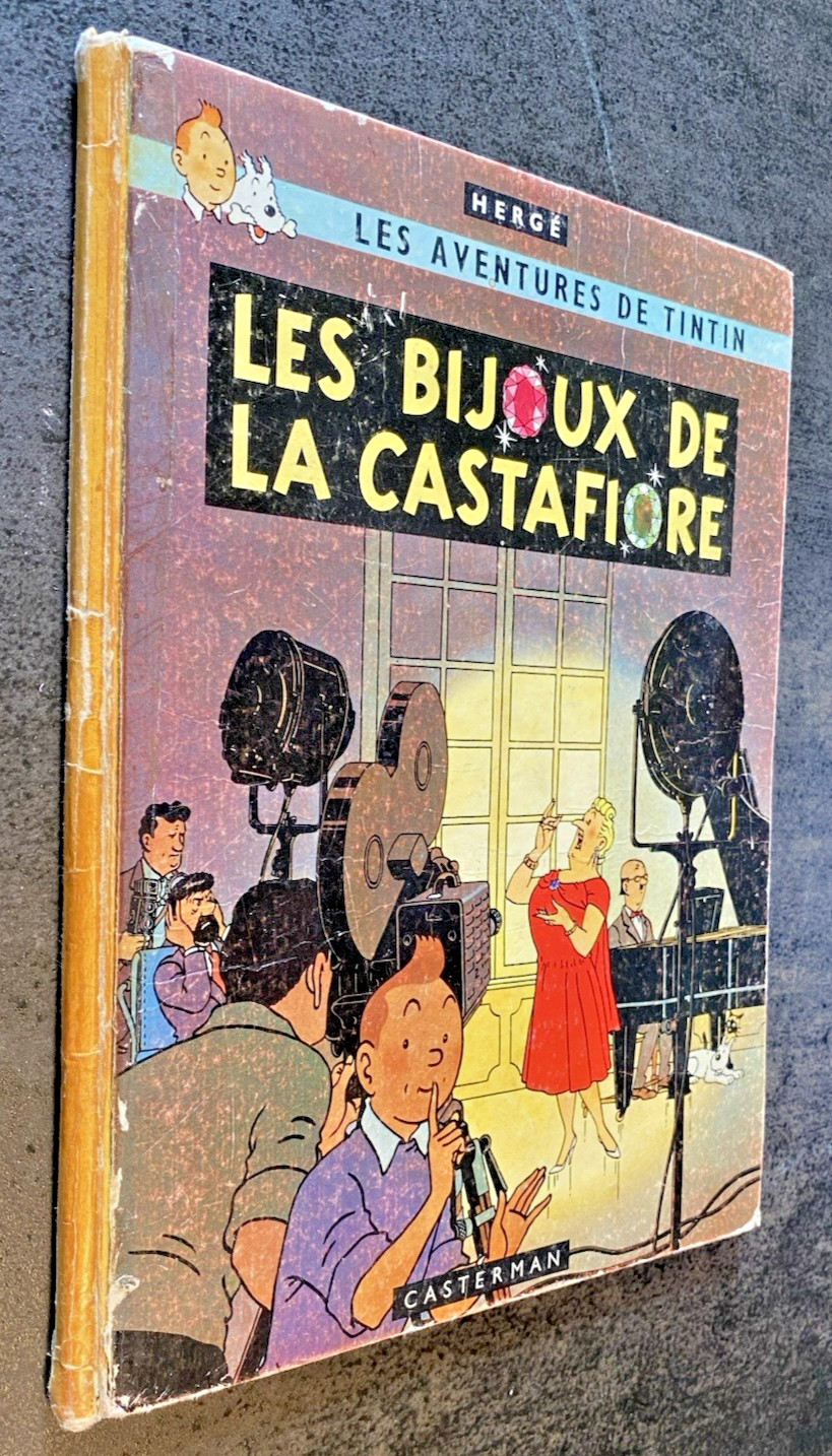 TINTIN : Les Bijoux de la Castafiore- EO Française 1963 - B34 - Cote BDM 1000 €