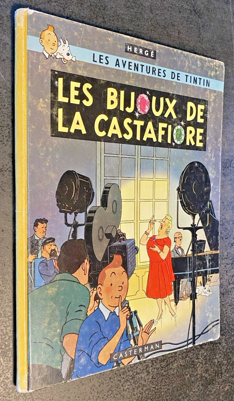 TINTIN : Les Bijoux de la Castafiore- EO Belge 1963 - B34 - Cote BDM 1000 €  BE
