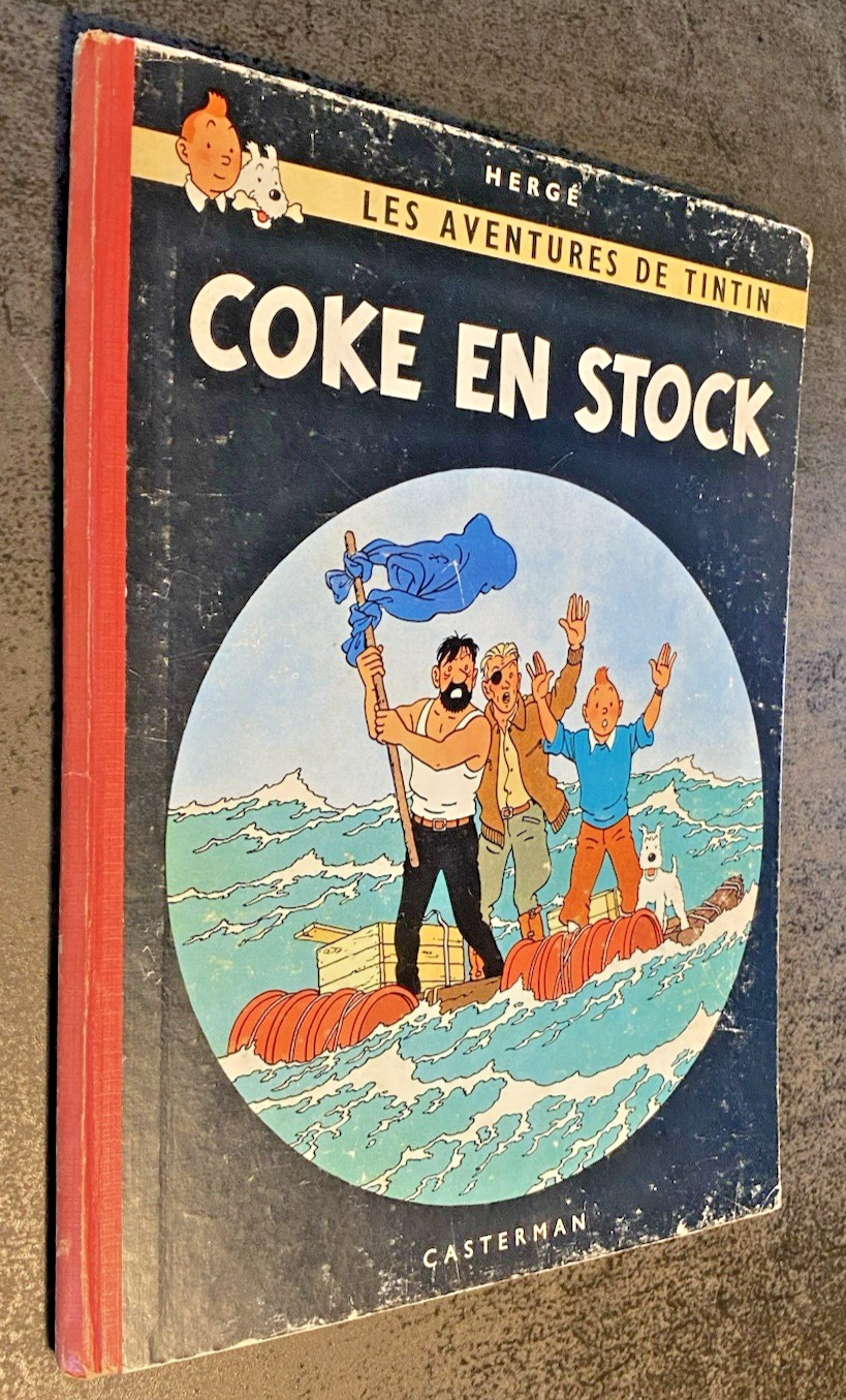 TINTIN : Coke en Stock - N°3 - B24 - EO Belge - 1958 - Cote BDM 700 € - Bel Etat