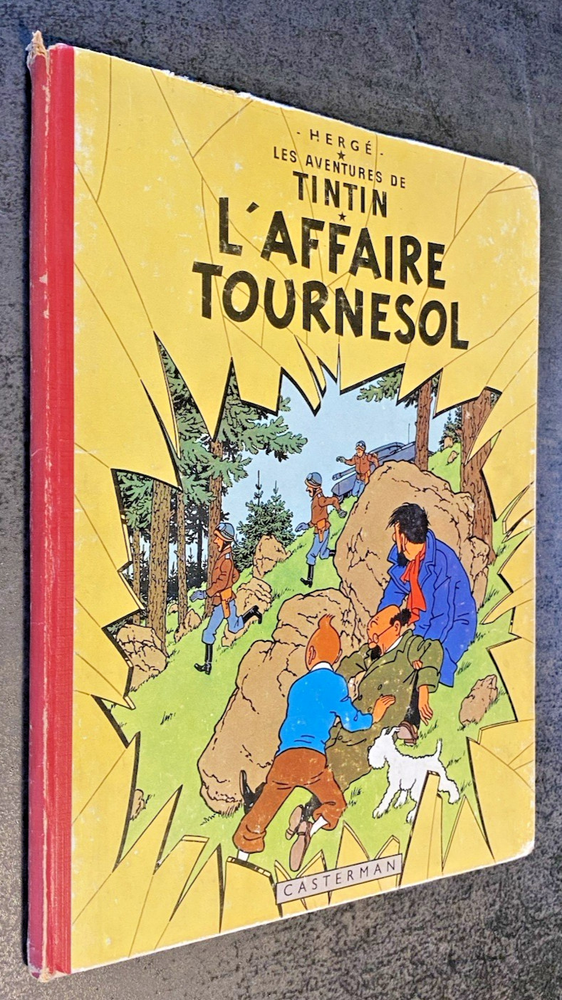 TINTIN : L'Affaire Tournesol EO Be- N°1 - B20- 1956 - Cote BDM 1000 € - Bel Etat