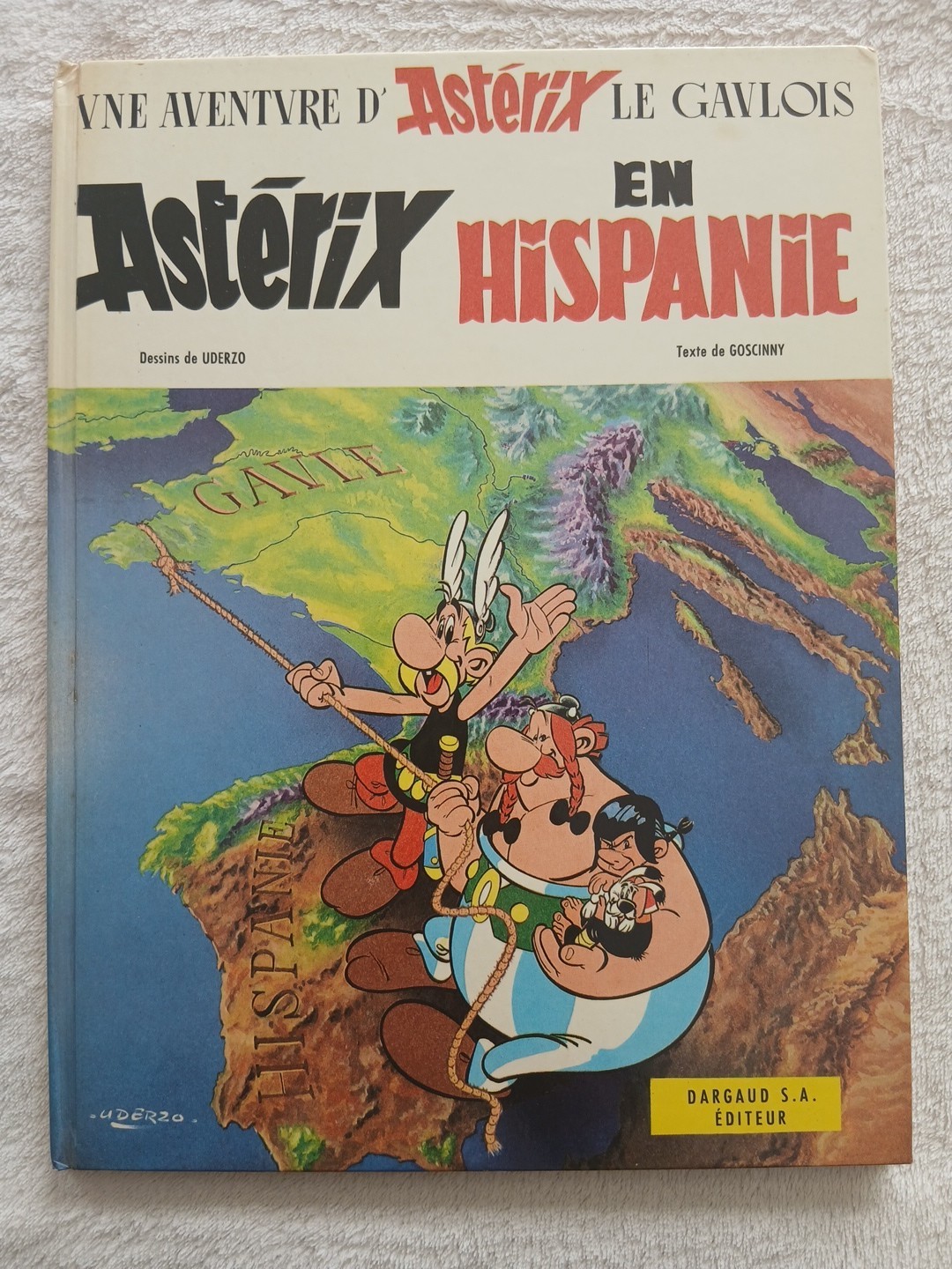 ASTERIX  EN HISPANIE   EO 1969  UDERZO TBE