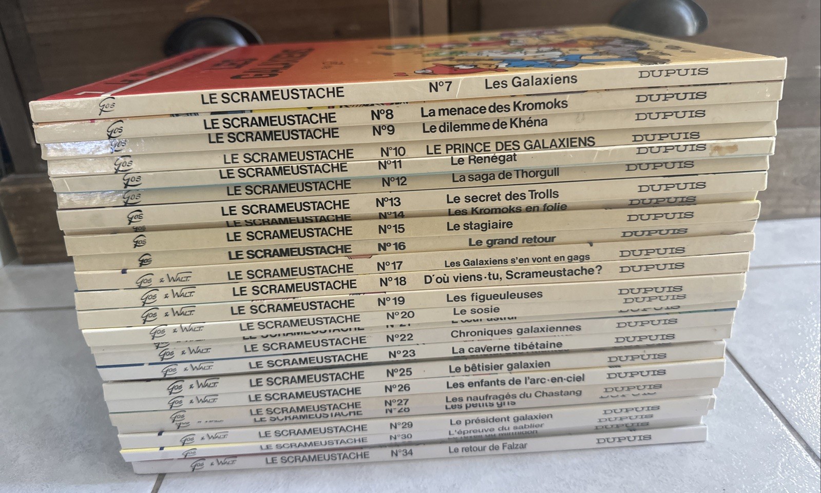 Lot X26 Bd Le Scrameustache Nombreuses EO . Du 7 Au 30 + 33 34