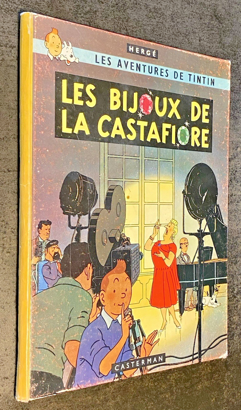TINTIN : Les Bijoux de la Castafiore - EO Fran. 1963 - B34 - Cote BDM 1000 €  BE